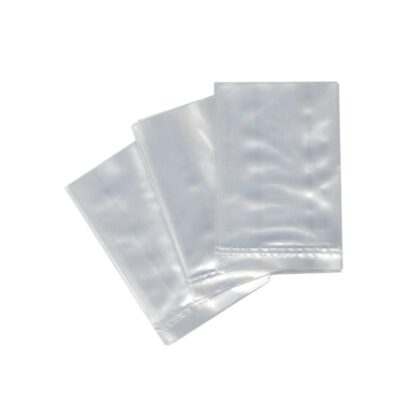 3x8 inch Clear Transparent Plastic Bags Food Grade LDPE Poly Polythene Bags for Packing and Storage, Heat Seal Open Top Pouches