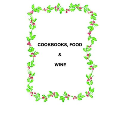 Cookbooks, Food & Wine