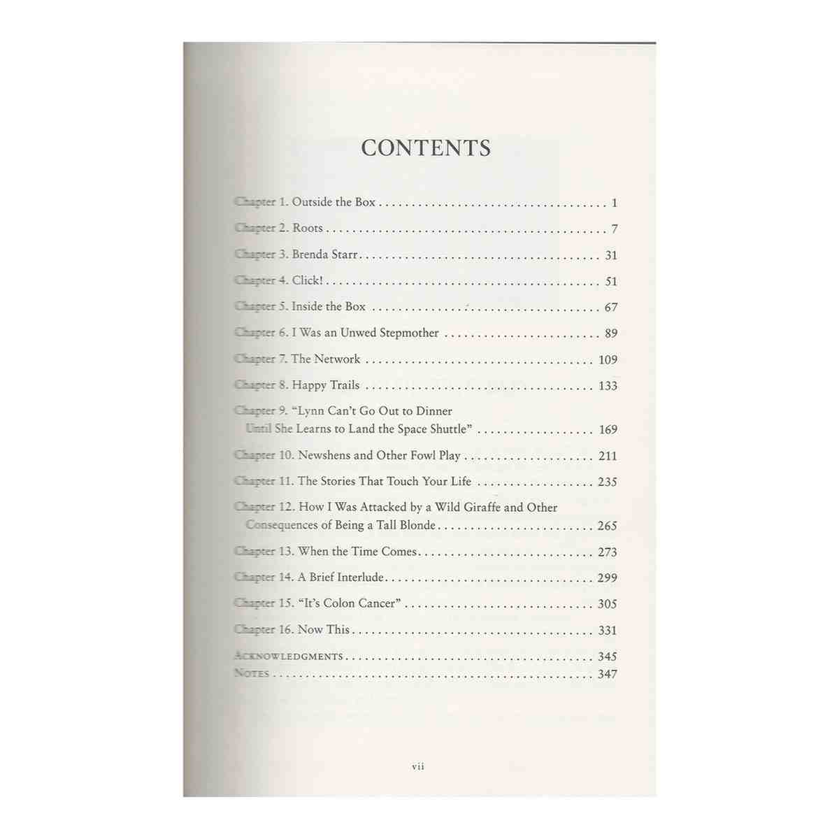 Outside the Box A Memoir 2