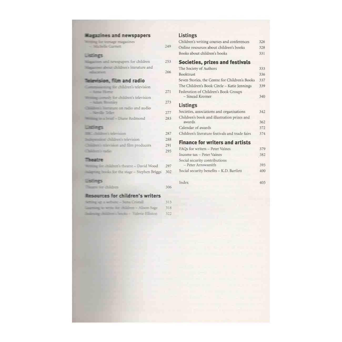 Children's Writers' & Artists' Yearbook 2008 2