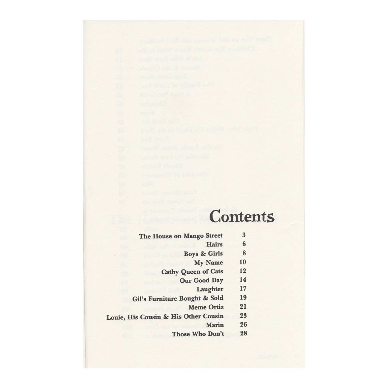 The House on Mango Street 1