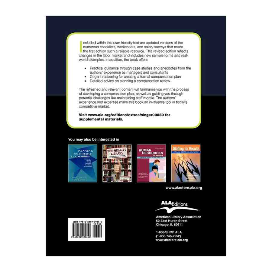 Developing a Compensation Plan for Your Library 1