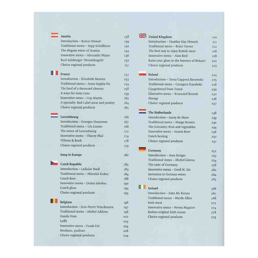 European Cookery Tradition and Innovation 2