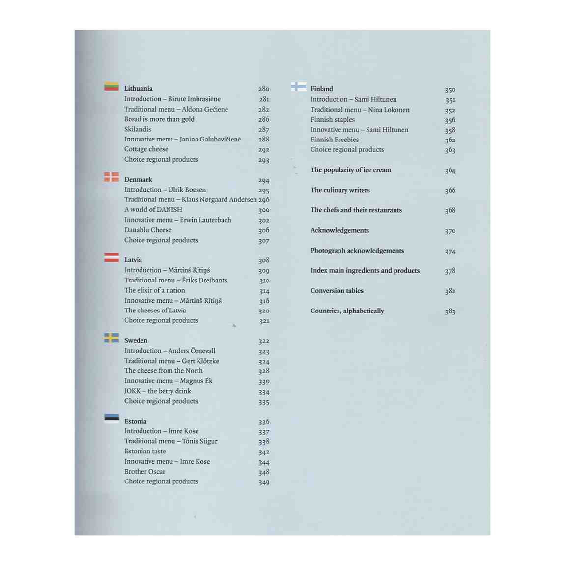 European Cookery Tradition and Innovation 3