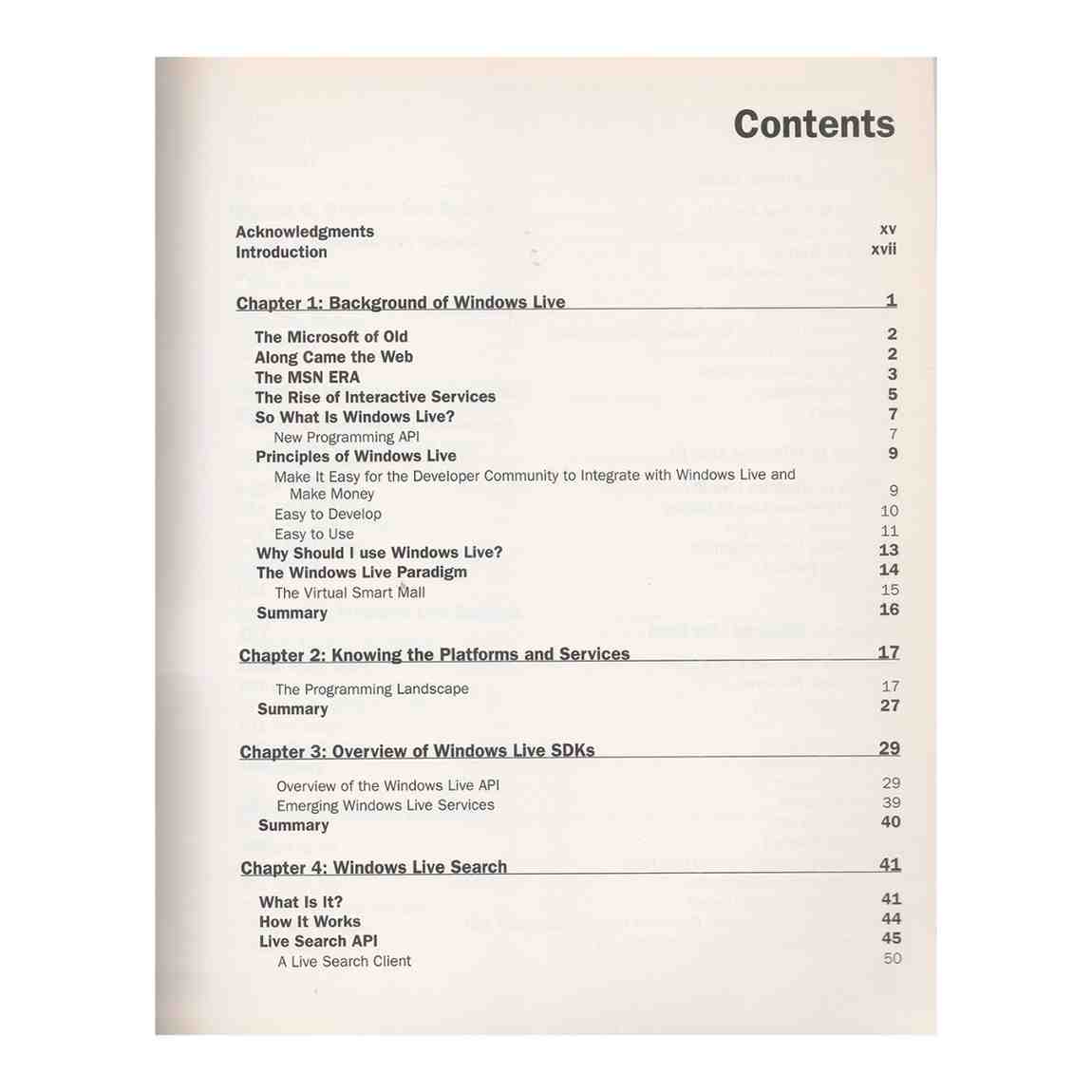 Professional Windows LiveTM Programming 2