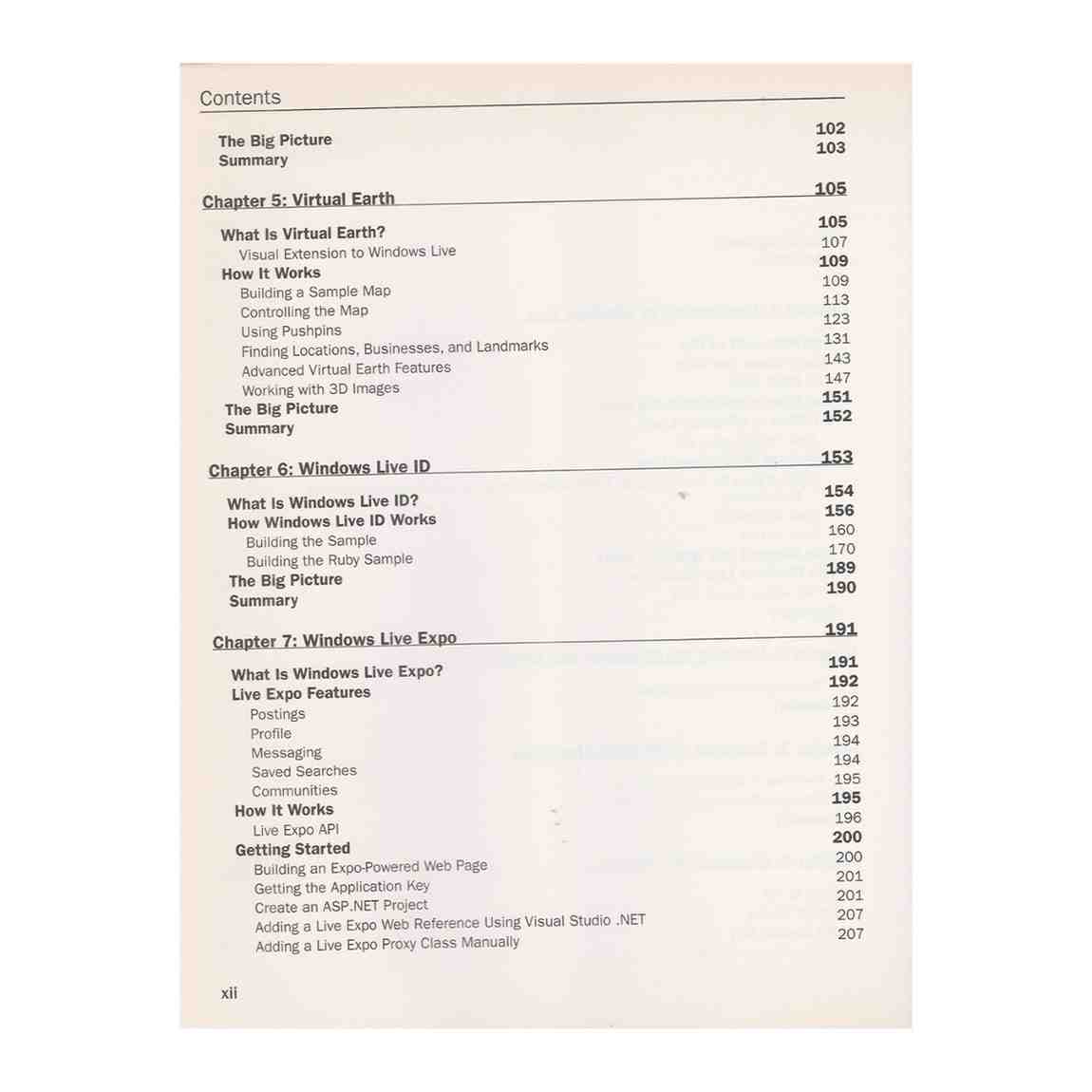 Professional Windows LiveTM Programming 3