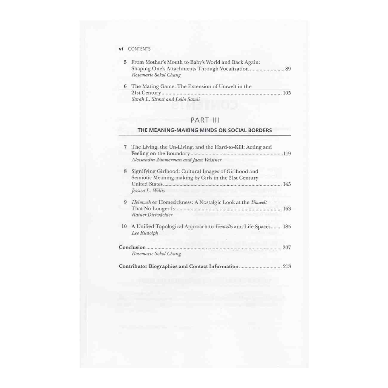 Relating to Environments A New Look at Umwelt 2